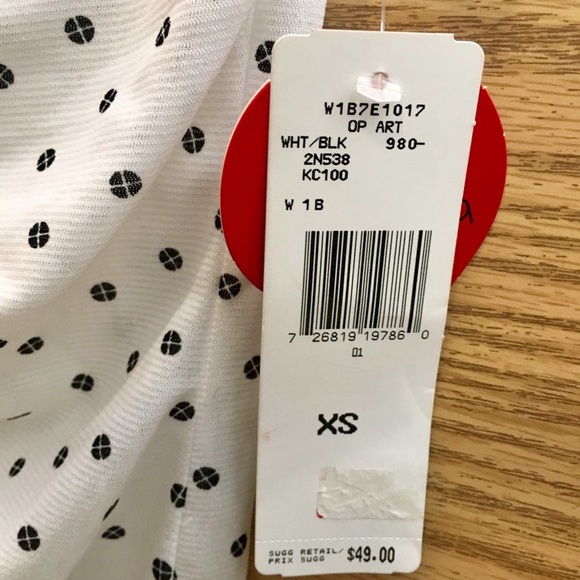 NWT Nine West Top Size XS Original Price $49 - Picture 2 of 4